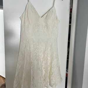 White/Cream Lace dress
